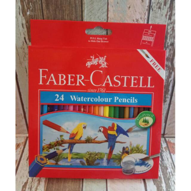

Pensil Warna Faber Castell 24w Watercolour Panjang