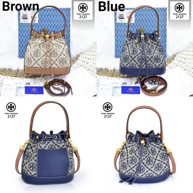 TAS WANITA BATAM IMPORT TORY BURCH SERUT BAG 2127 KWALITAS PLATINUM LIKE ORI