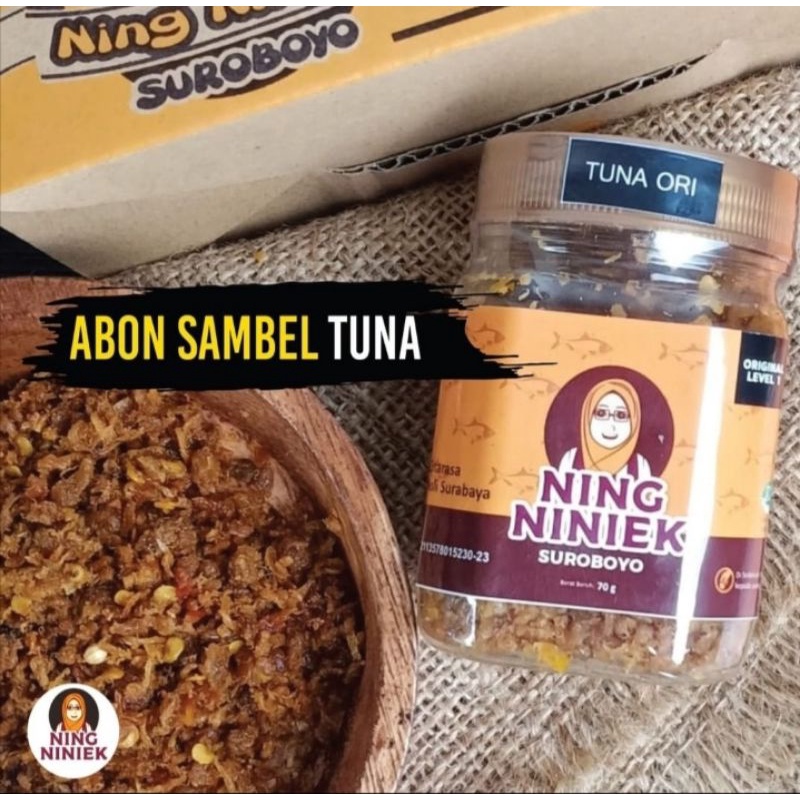 

[Makanan Instan] ABON TUNA NING NINIEK