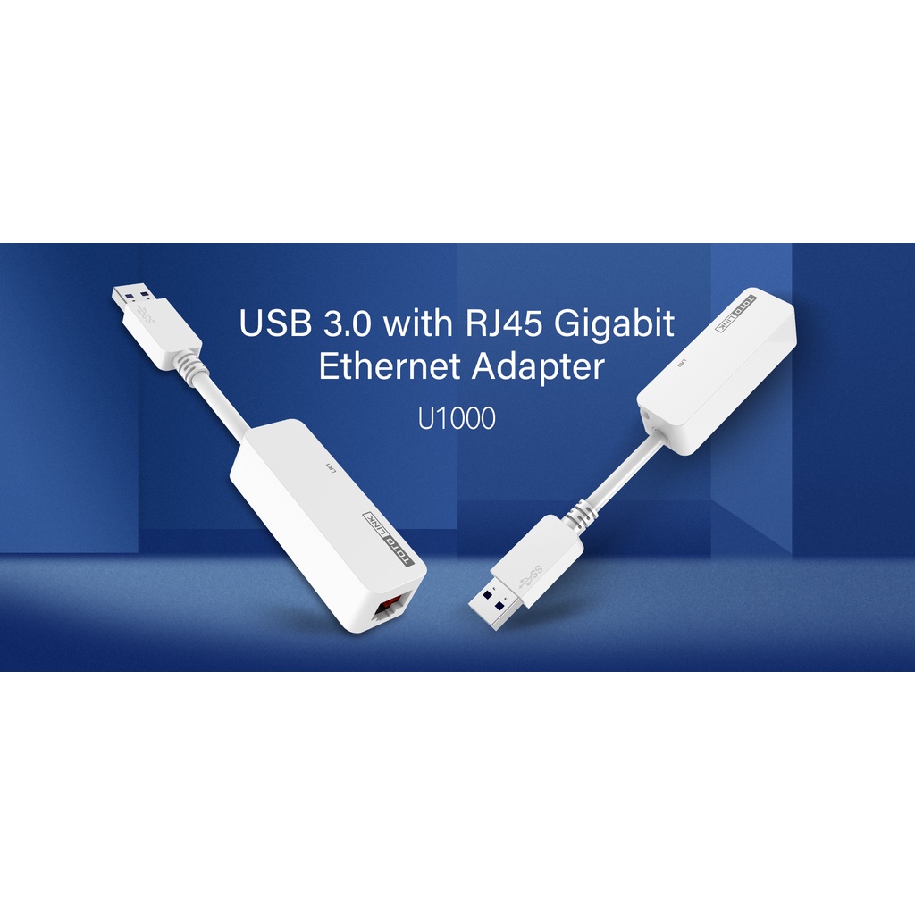 Converter USB 3.0 to LAN Ethernet RJ45 Adapter