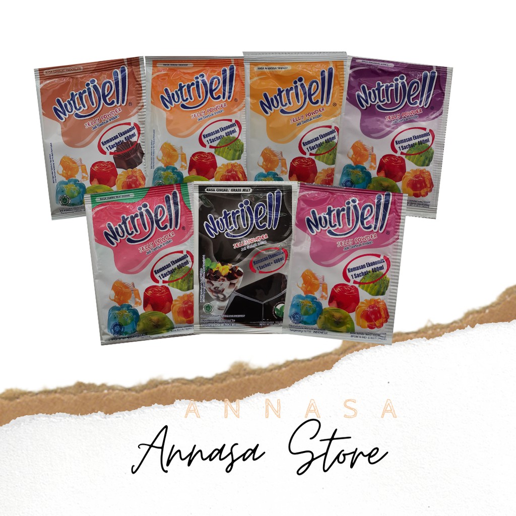 

Nutrijell | Jelly Powder | Jeli serbuk instan