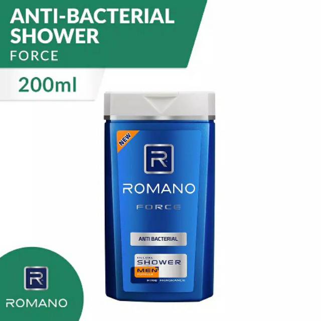 Romano Body Wash Anti Bakteri Force 200 mL