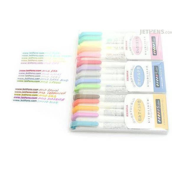 

HOT SALE ZEBRA MILDLINER Set (isi 5pc) - Stabilo - Biru Muda Terjamin