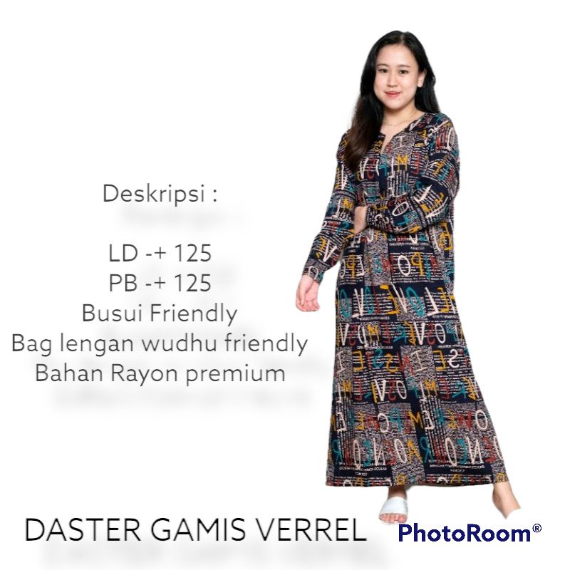 Daster Gamis verrel
