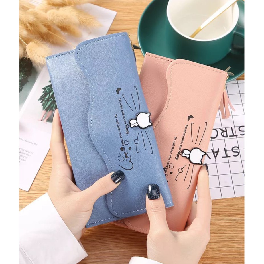 Dompet Panjang Wanita Dompet Import Real Pictacc