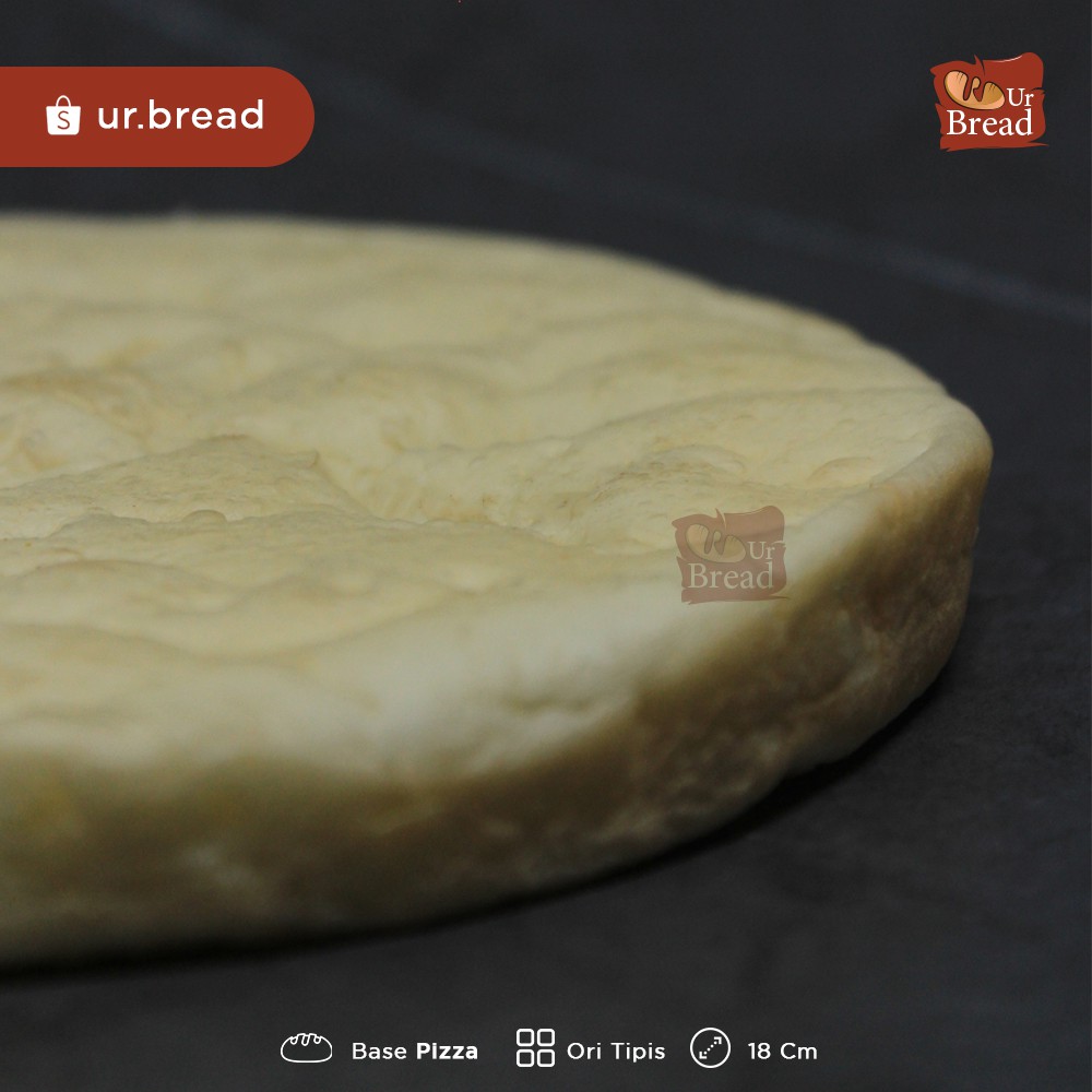 Roti Pizza Tipis Ukuran 18cm | Base Pizza Tipis 18cm