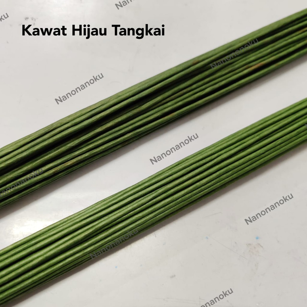 [Per 10] Kawat Tangkai/Bunga/Batang/Florist 40 cm