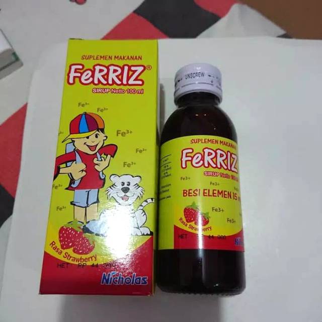 FERRIZ SYR 100ML PENAMBAH DARAH