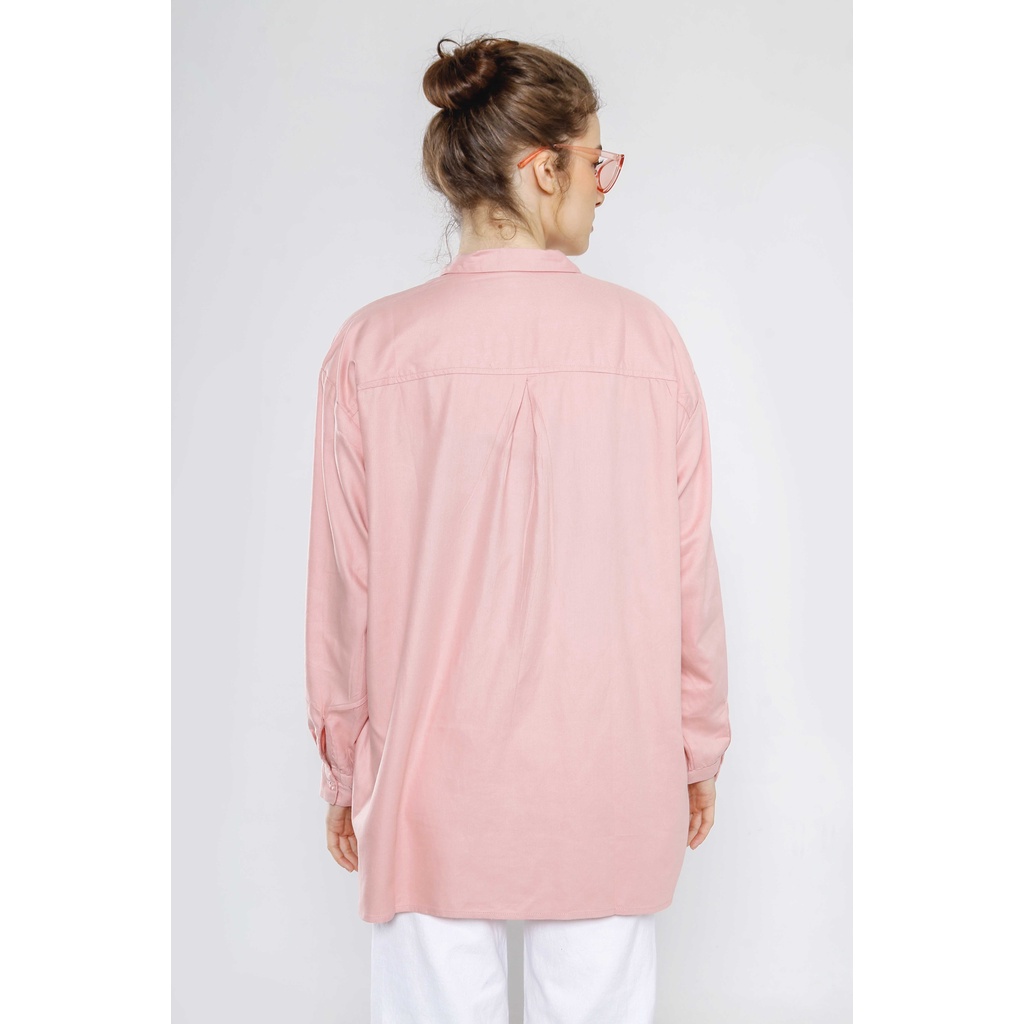 Gaudi Atasan Kemeja Wanita Torvi Oversized Shirt-1