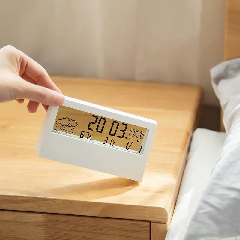 [ simple digital multifunctional electronic clock Decoration For home living room Bedroom ]