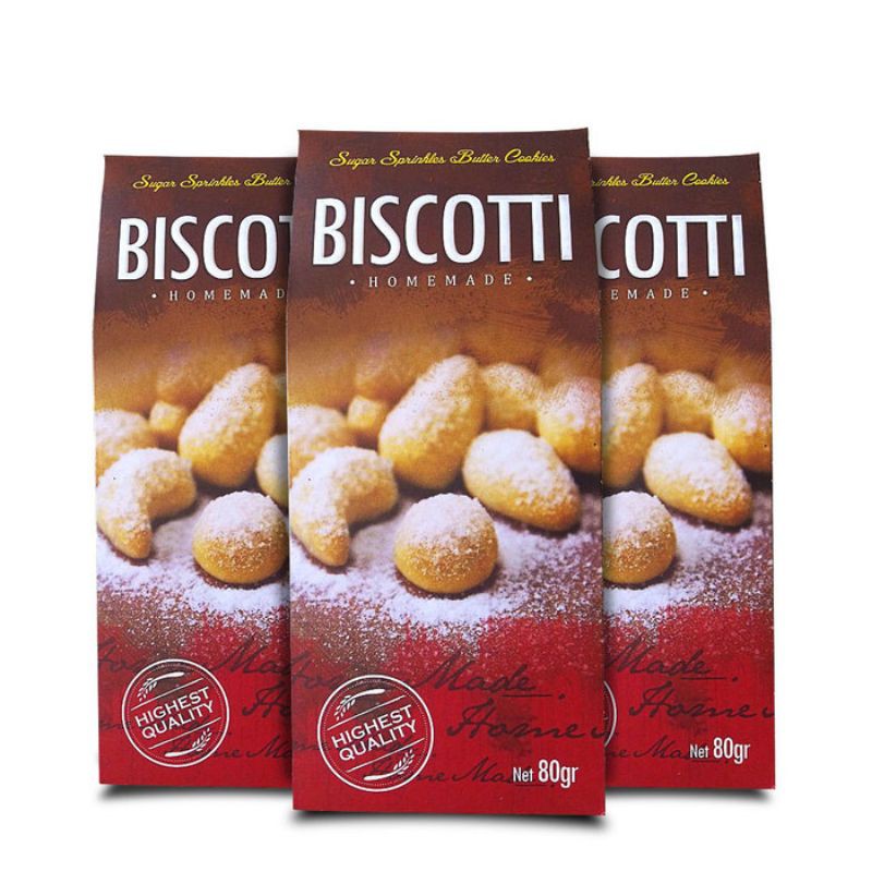 

Biscotti Butter Cookies / Snack /Makanan Ringan/ Kue Kering