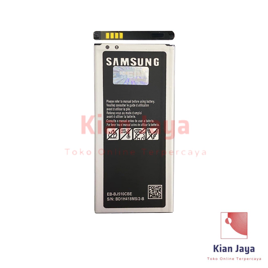 Baterai Samsung J5 2016 J510 Original OEM Batrai Batre Battery Hp EB-BJ510CBC Ori