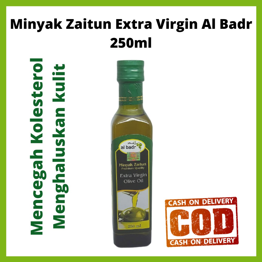 

Minyak Zaitun Extra Virgin Olive Oil Al Badr 250ml