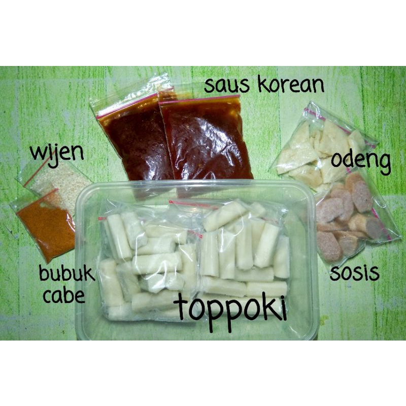 

Toppoki Tteokbokki Tteokpokki Frozen