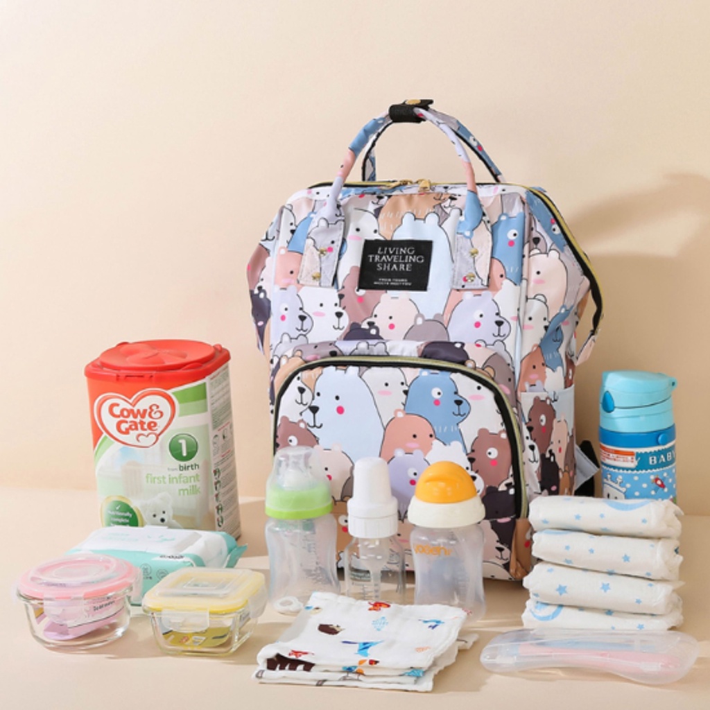 Tas Bayi Traveling Diaper Bag Traveling Tas Bayi Tas Popok Bayi Tas Ransel Mommy