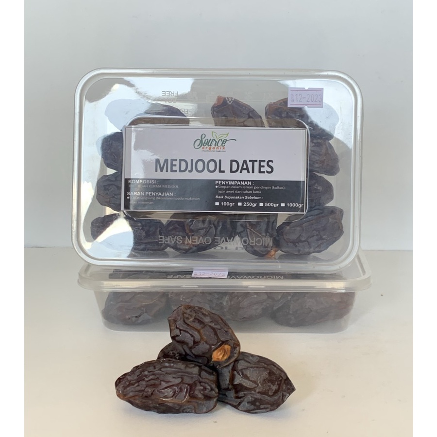 

Kurma Medjool Palestina 250gr Jumbo Size Natural