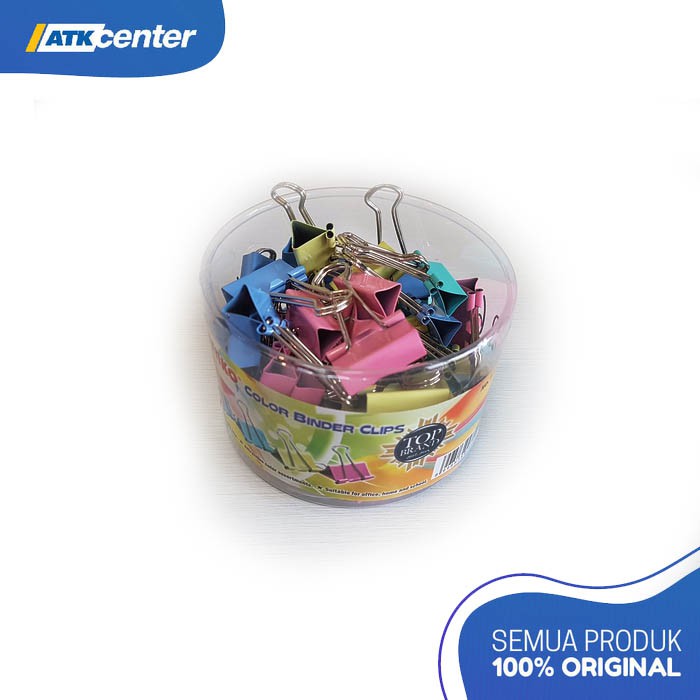 

BINDER CLIP KENKO 111 COLORS (48 PCS)
