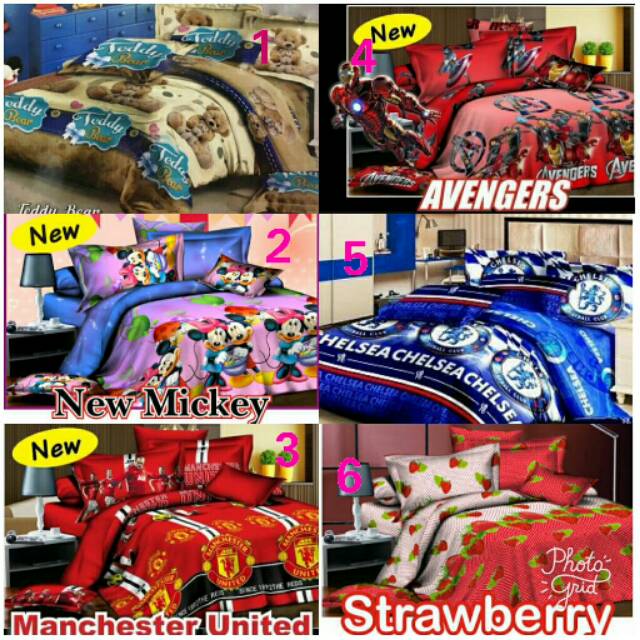 BED COVER SET SEPRAI FATA SINGLE 120X200