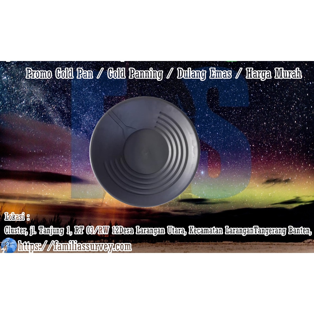 Promo Gold Pan / Gold Panning / Dulang Emas / Harga Murah