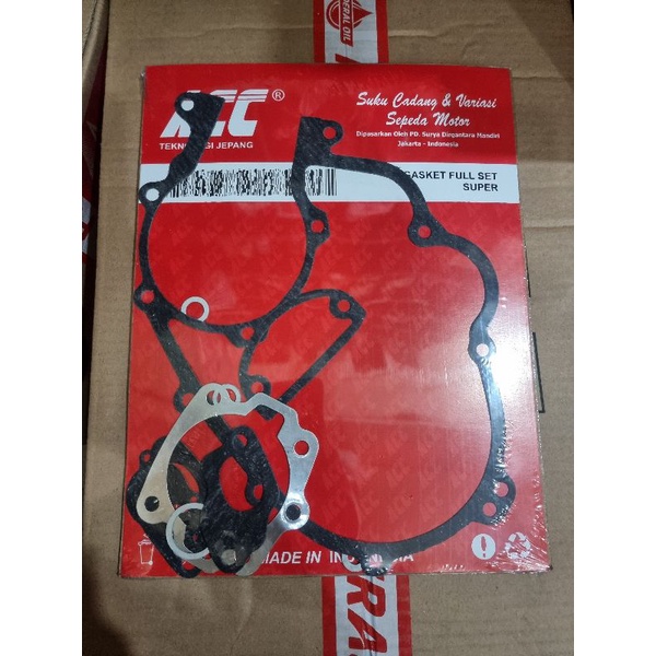 paking set vespa excel super sprint pts spratan merk acc