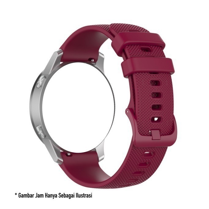 Tali Jam 22mm Watch Strap Haylou RT LS05S (BUKAN LS05) - OYE Rubber Silikon Warna Warni