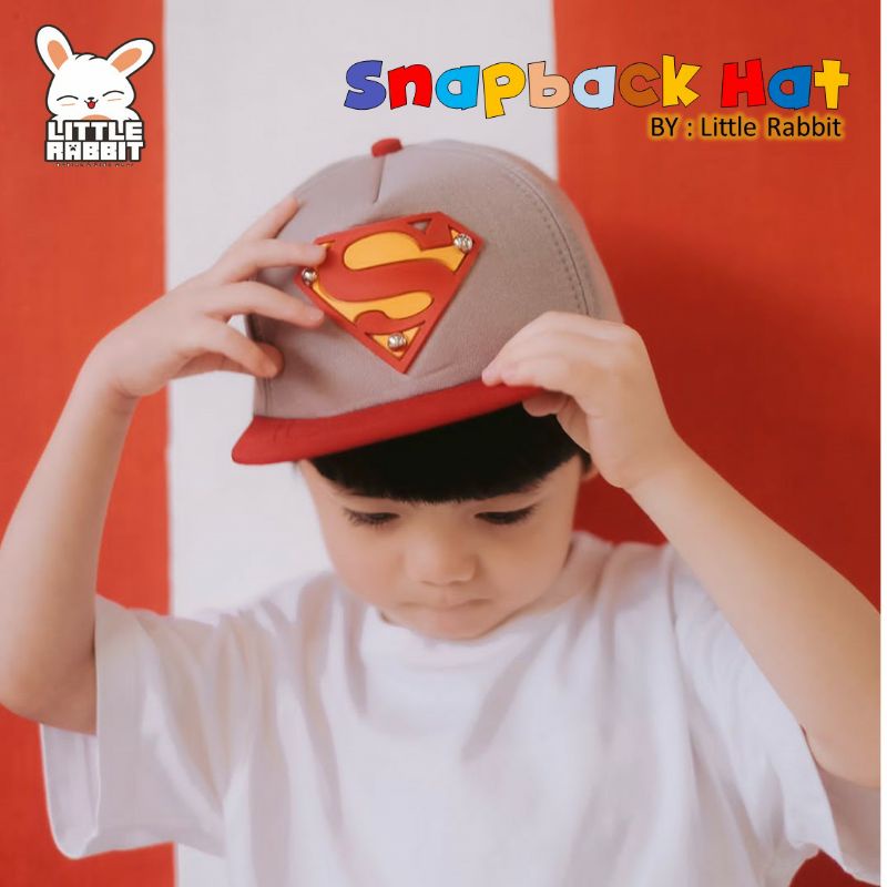 topi anak laki topi marvel topi superhero topi snapback hat little rabbit topi superman topi iron ma