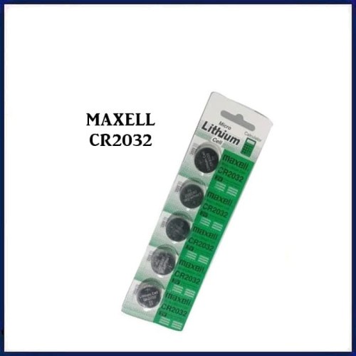 Baterai CMOS / Maxell CR2032 3 Volt Coin Lithium Cell Battery