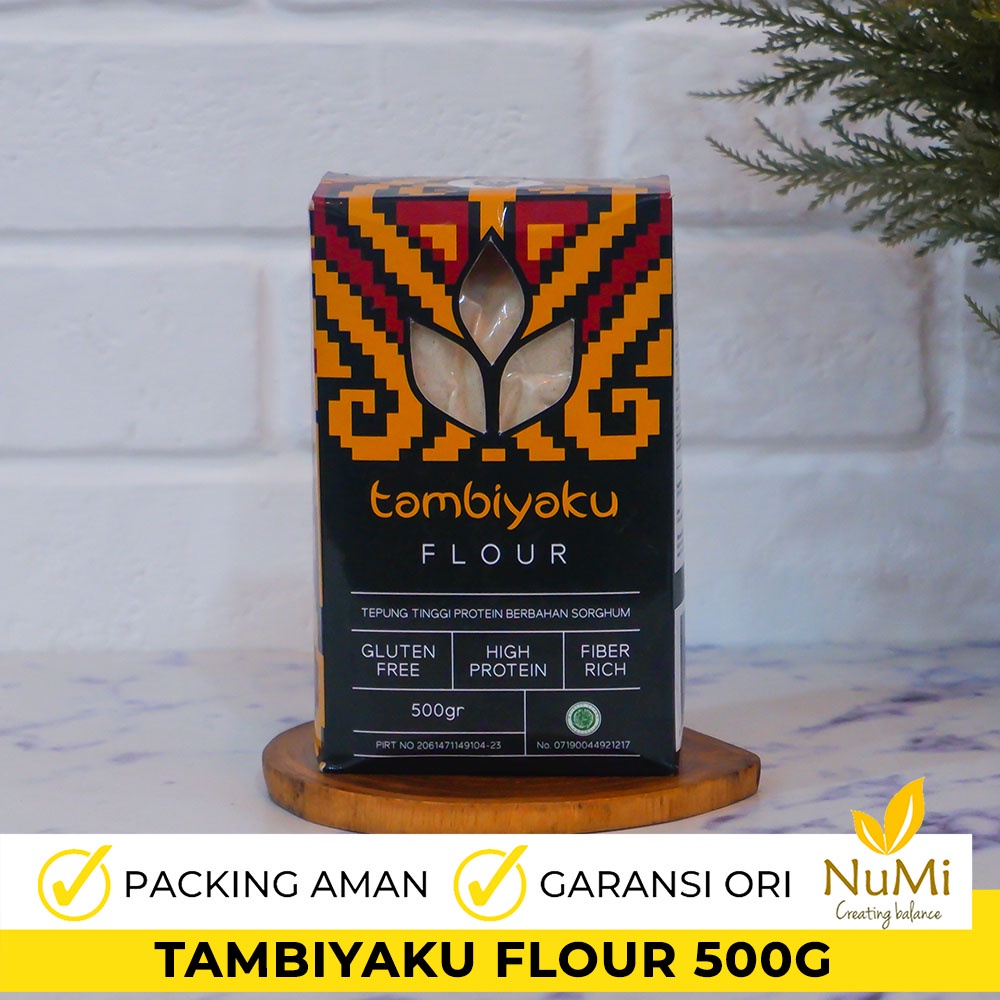 

500G Tepung Serbaguna gluten free pengganti terigu Tepung Sorghum - TAMBIYAKU