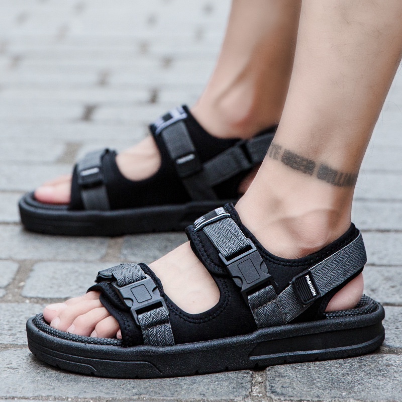 TBIG [COD] Sandal Tali Pria 1903 Sandal Gunung Import Santai Casual