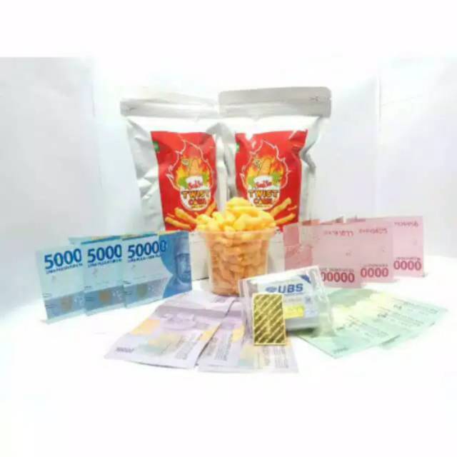 

Snack salsa twistcorn milenial/millenial berhadiah uang dan emas