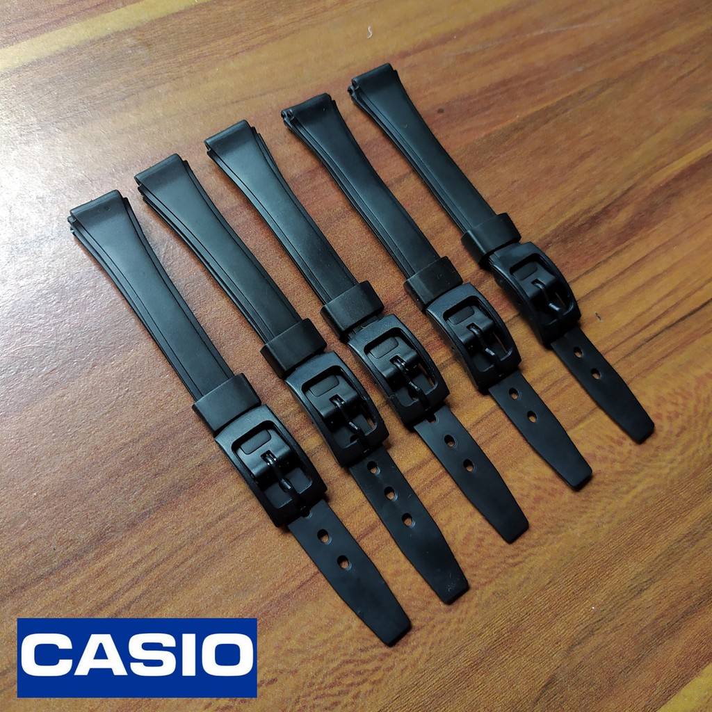 Strap Tali Rubber Karet 12mm Casio.