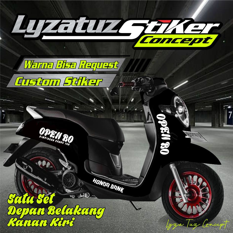 stiker lagi viral scoopy open bo