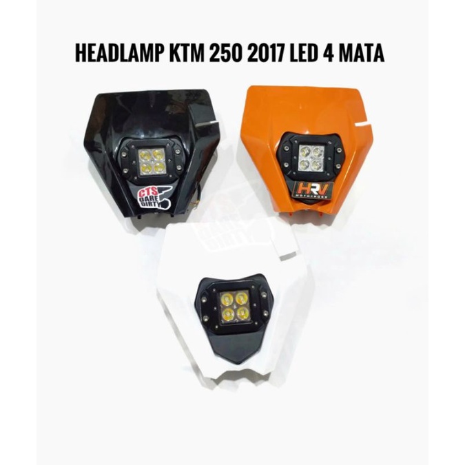 Batok Lampu Headlamp KTM 250 2017 LED