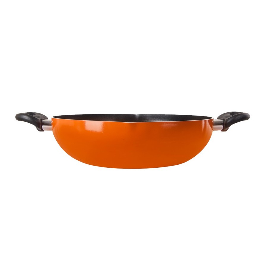 Wok Pan Miyako W-30A Wajan Non Stick 30 cm Miyako W 30 A Gagang 2
