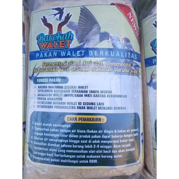 pakan walet barokah walet