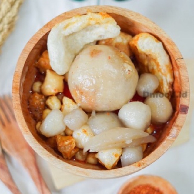

Baso Aci Granat Isi Daging Sapi Cincang
