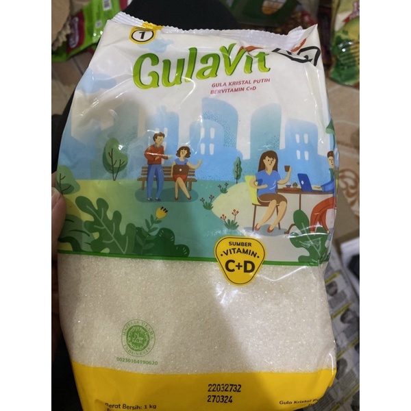 

Gula kristal putih/Gula manis 1kg/Gula dapur