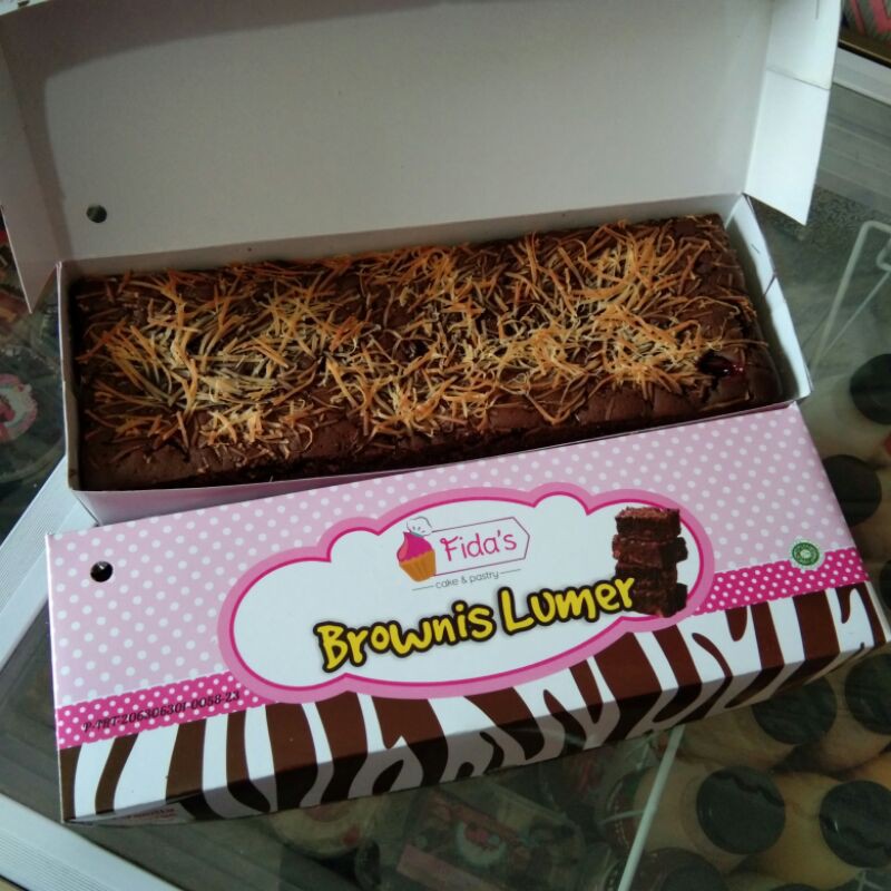 

brownies lumer coklat