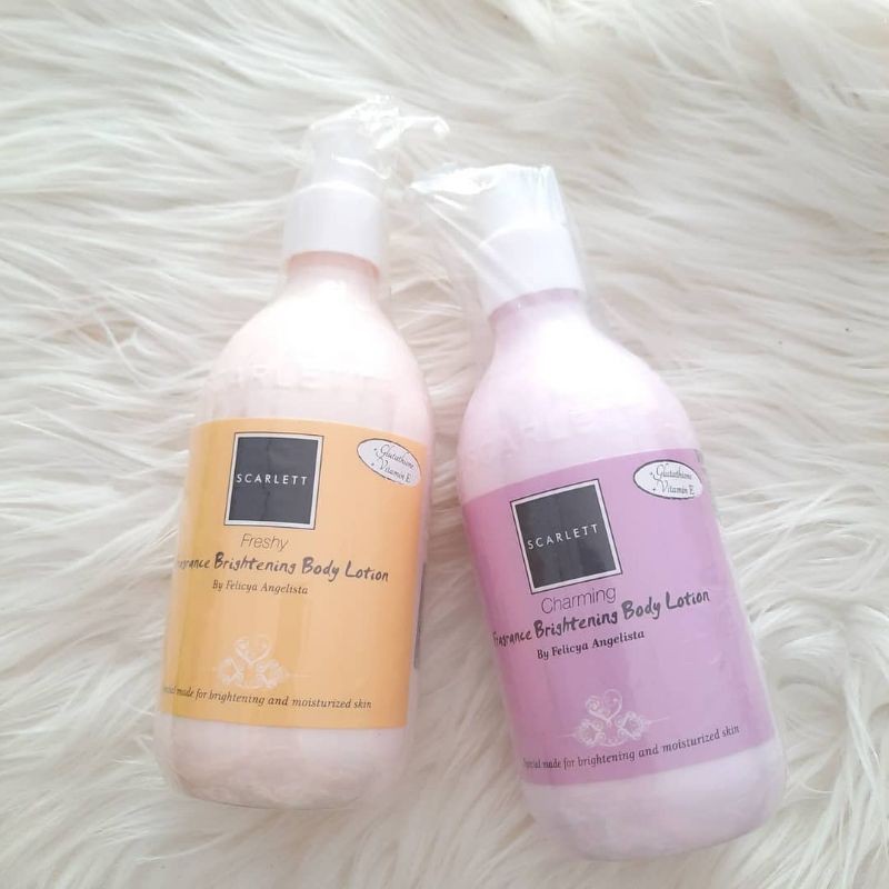 (ORI) SCARLETT WHITENING BODY LOTION