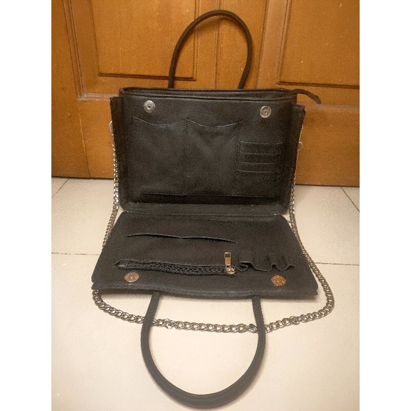 Preloved Tas Paddy By Nica | tas bossy paddy | bossy bag in black