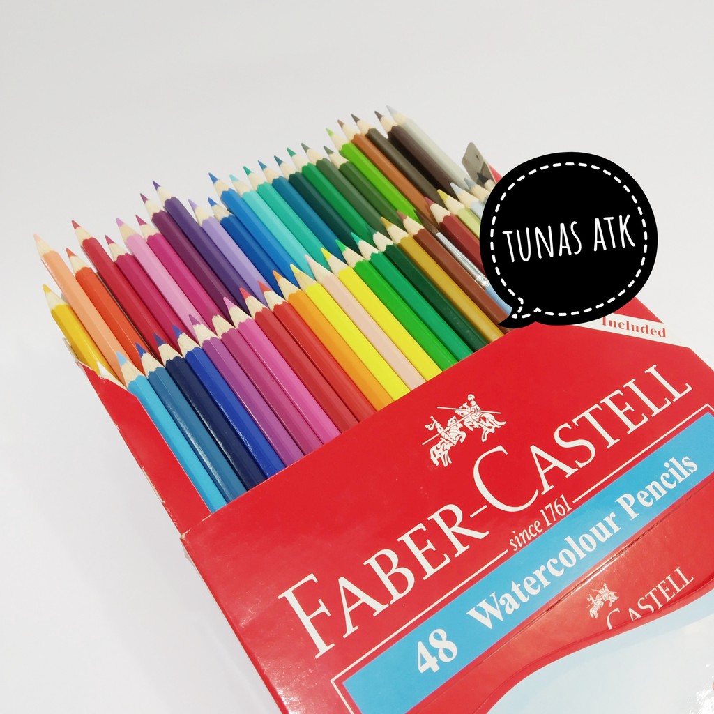 

FABER CASTELL 48 WATERCOLOUR PENCILS 114468