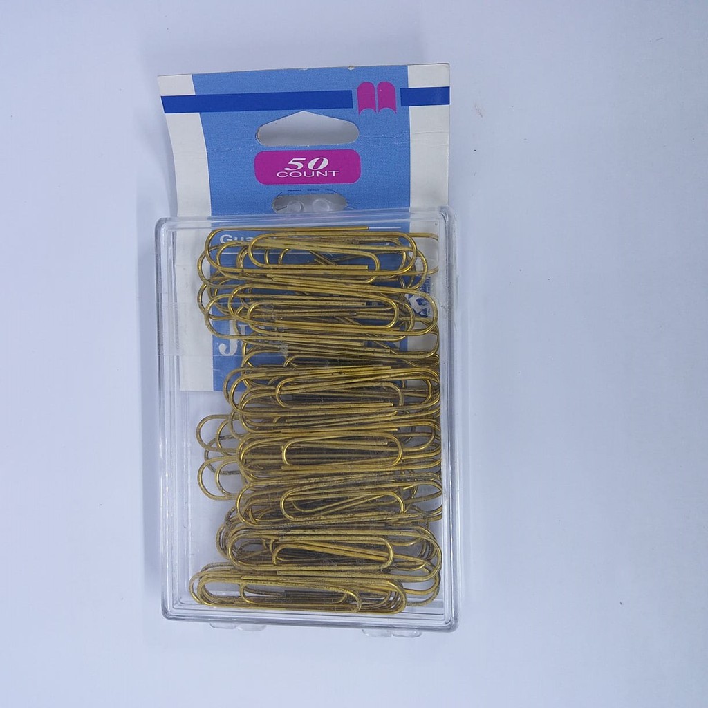 

Paper Clip CGR-1505 Gold (50pcs) Penjepit kertas