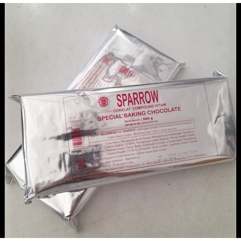 

Sparrow Coklat Compound 500gr