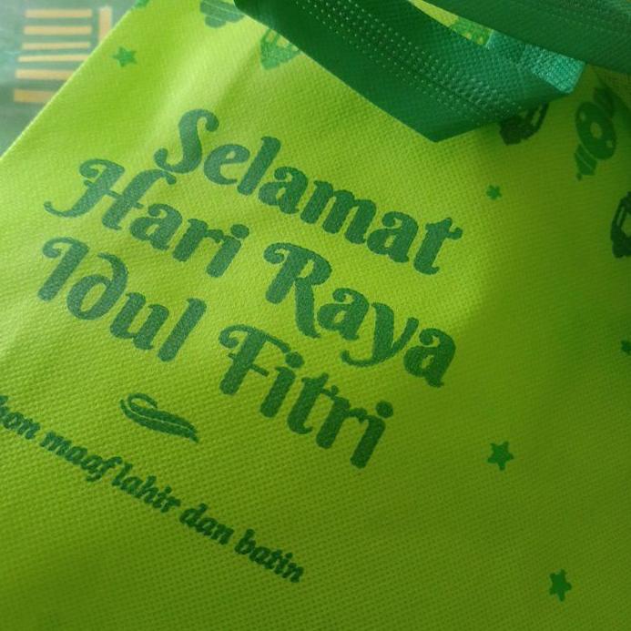 

★ tas idul fitri edisi lebaran 38x45 goodiebag 35x40x12 2022 (isi12pcs) ♙