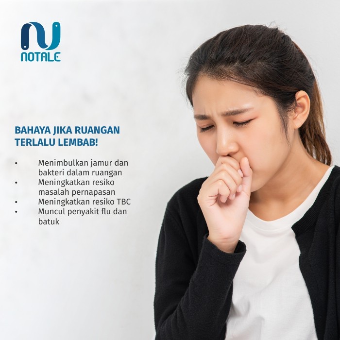 Notale Milzu Smart Dehumidifier 20L/hari Humidity Dryer - Serap Kelembapan