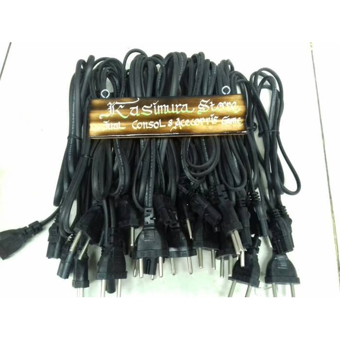 Kabel Power PS2 / PS3 Slim &amp; Superslim / PS4 Ori