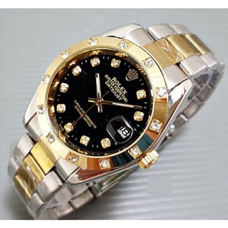 Jam Tangan Rolex Wanita - Jam Tangan Rolex Oyster Perpetual Autometic - Rolex Datejust Super Mewah A