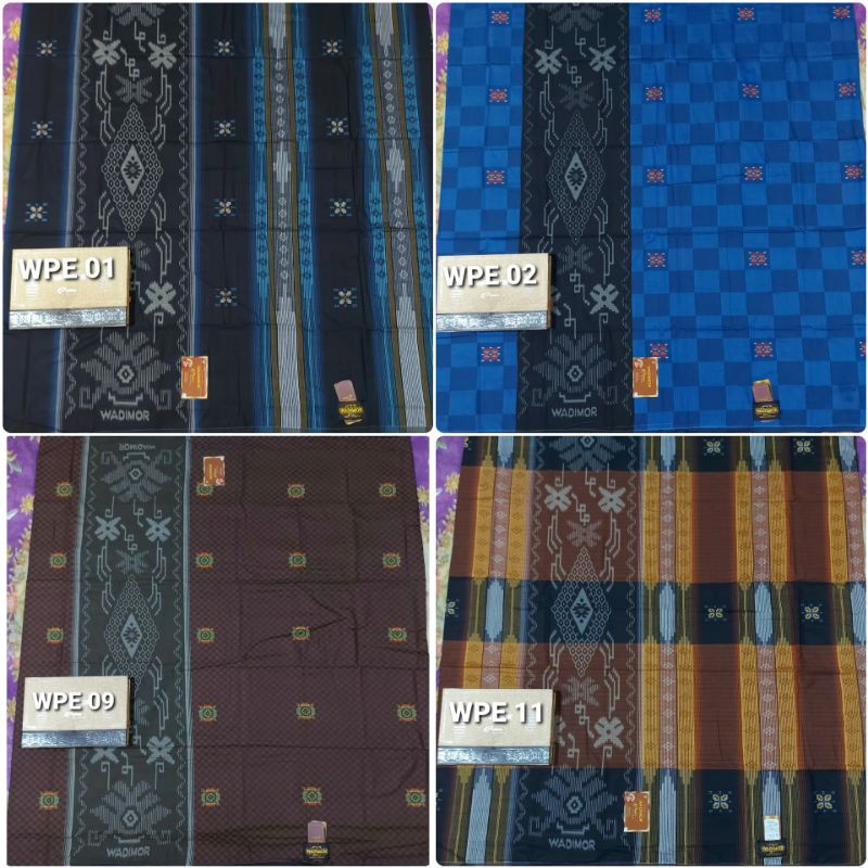 Sarung Wadimor Primer Excellent Motif BHS Songket Original