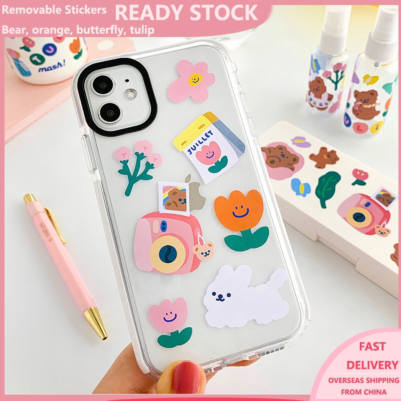 Stiker Desain Kartun Lucu, Dapat Dicopot, Untuk Anak ...