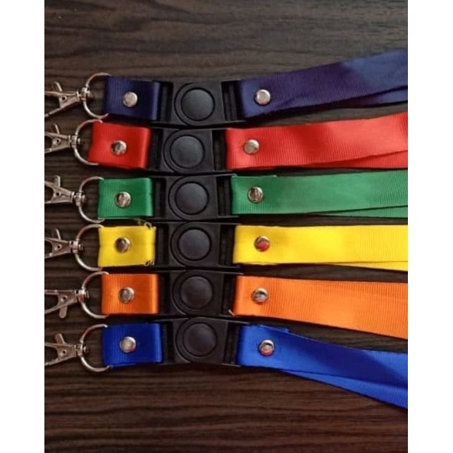 

Tali id card 2 cm /tali lanyard/ tali gantungan nametag / bahan nilon, setoper